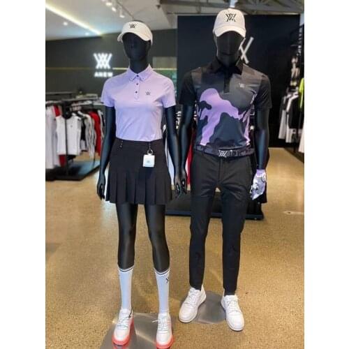 A-New Women Fashion Polo-Shirts Ice Soft Touch Elastic Quick Drying Sports Golf T-Shirts