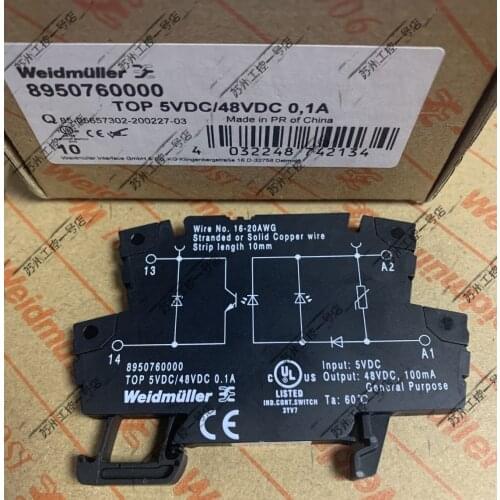 Original Weidmüller 1469510000 PRO ECO 48W 24V 20A Rail Switching Power Supply Single Phase, 100% Tested BeforeShipment