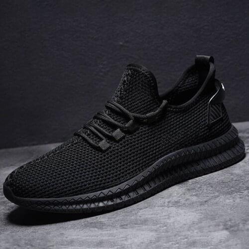 Casual Sport Shoes Running Sneakers Plus Size Flying Woven Womens Casual Shoes Breathable Casual Sneakers Walking Shoes