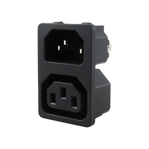 AC 10A 250V IEC 320 C13 Male C14 Female Inlet Power Socket