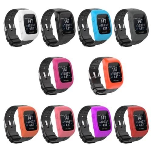 Silicone Watch Protective Case Cover For Polar M400 M430 Sport Watch
