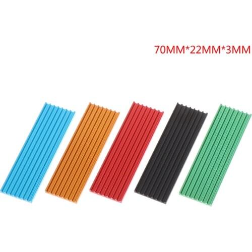 Heatsink Heat Dissipation Radiator M.2 NGFF Cooling Heat Sink Heat Thermal Pads for M.2 NGFF 2280 PCI-E NVME SSD