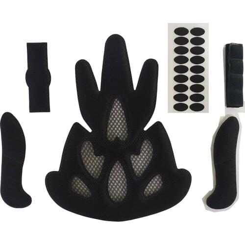 Universal Helmet Inner Padding Protection Foam Pads Kit Comfortable Quick-drying Memory Foam Sealed Lining Sponge Set
