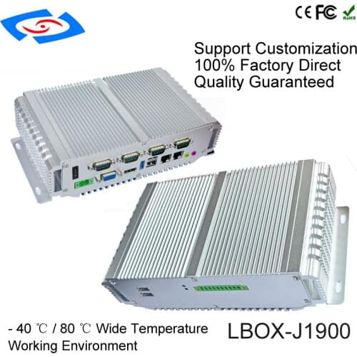 High Quality Fanless Industrial PC Support Wireless 3G & Wifi Modem Industrial Computer Mini Box PC