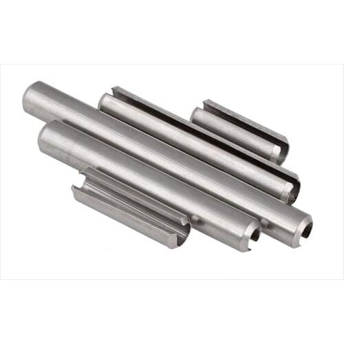 10pcs M2.5 stainless steel positioning spring elastic cylindrical Cotter pin Dowel Tension Roll Pins 16mm-30mm length