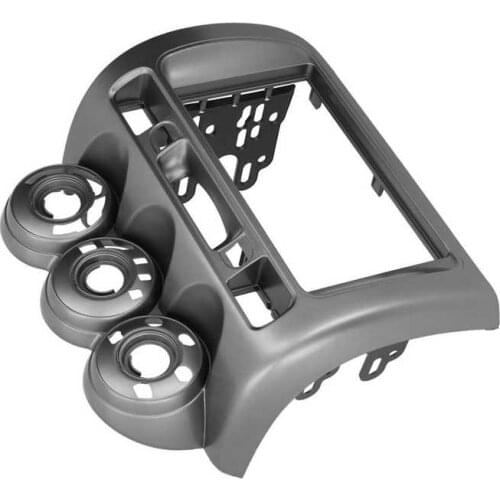 2-DIN Facia Trim Kit Navigation Fascia Central Control Audio DVD Panel Fit for Honda Fit/Jazz 2002-2008 Left Drive Dash Bezel