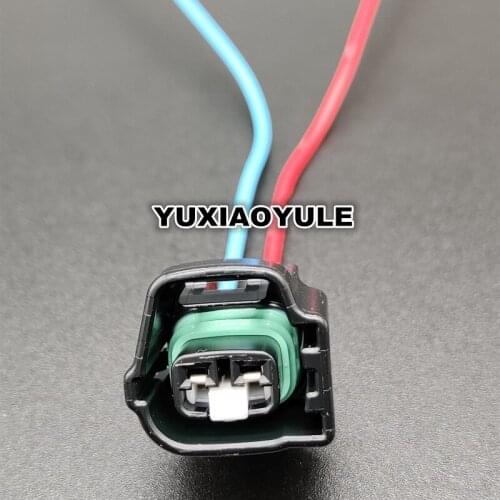 2 Pin/Way Ambient Temperature Sensor Connector Plug Wire Harness Cable Pigtail For Toyota Lexus 90980-11070