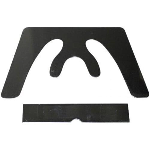 2016 new Dental Occlusal Maxillary Casting Jaw Fox Plane stainless steel