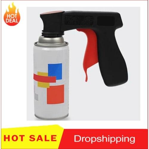 VODOOL Aerosol Car Spray Paint Gun Handle Adapter Full Grip Handle Trigger Airbrush For Painting Auto Paint Polish Tools