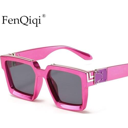 Square Luxury Brand Desinger Men Women Fashion Shades Uv400 Vintage Women Sunglasses Lunette De Soleil Homme