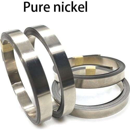 10 Meter Pure Nickel Strip 0.1mm 0.12mm 0.15mm 0.2mm For Spot welder Machine Welding Equipment Nickel Belt 18650 Battery Pack