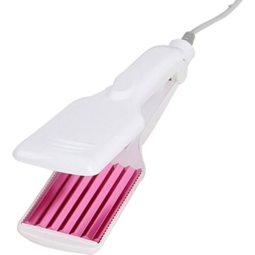 Multifunctional Large Corn Plywood Wave Curler Three Tube Egg Roll Stick Korea Water Ripple Perm Hair Straightener
