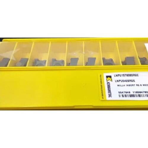 ORIGINAL 10PCS CARBIDE INSERT LNPU15T608SRGE KC520M