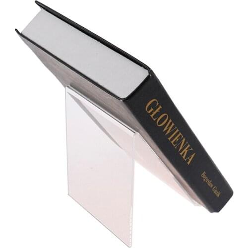 1PC Book Display Stand Acrylic Easel Rack Shelf Photo Frame Organizer Dish Rack Carrier Pedestal Holder Desk Decoration Crafts