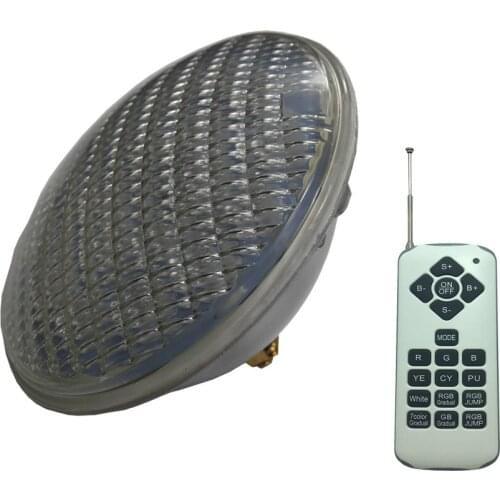 High Power LED Pool Light 12V Piscina LED PAR56 Bulb 18W 36W 54W Underwater Pond Lighting RGB Multi Color with Remote Warm White