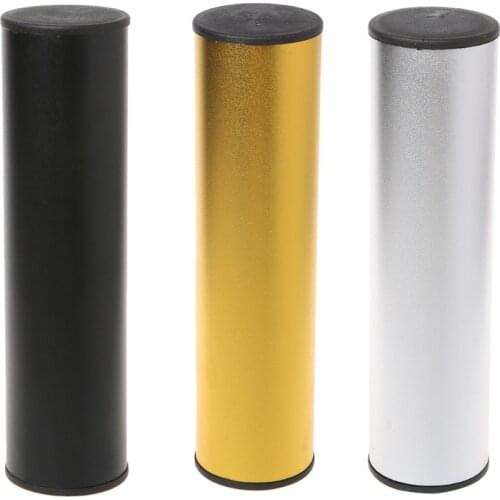 Pro Stainless Steel Cylinder Sand Shaker Rhythm Musical Instruments Percussion 3 color