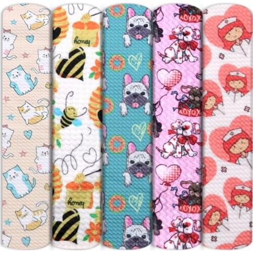 Animal Christmas Bullet Jacquard Twill Bubble Knit Fabric Sewing Quilting Fabrics Quality for Needlework Liverpool Fabric,c13697