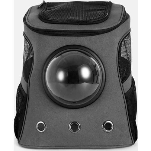 Pet Carrier Backpack Premium Canvas Space Capsule Kitten Cat Dog Carrier Outdoor Puppy Pet Travel Bag Breathable