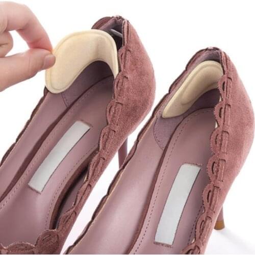 2pcs 1Pair Silicone Insoles For Shoes Gel Pads For Feet Care Heel Gel Insoles Pads Protect Back Heel Non Slip Foot Care Massager