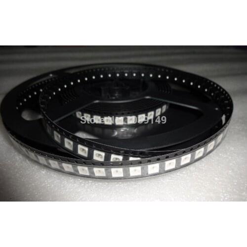 WS2812B LED Chip,5050 SMD RGB LED with embedded WS2811 IC;1000pcs/bag;new version,with only 4pin