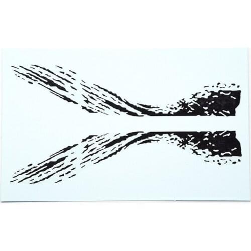 Orlandoo Hunter Water Stickers Splash Off-road Pattern for 1/32 Mini 4wd Orlandoo Hunter P02 Tundra SUV Decoration Parts