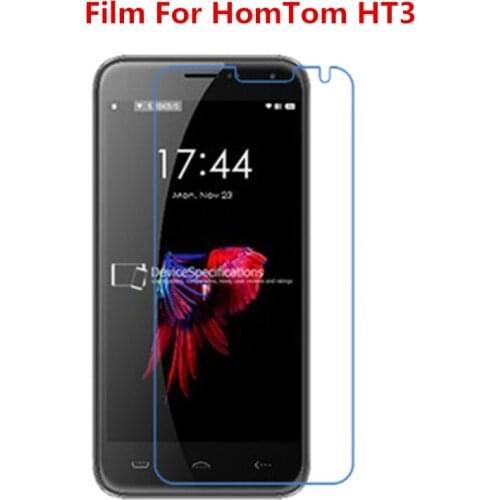1/2/5/10 Pcs Ultra Thin Clear HD LCD Screen Protector Film With Cleaning Cloth Film For HomTom HT3
