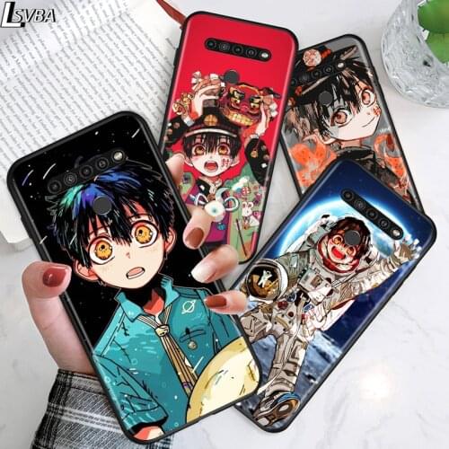Anime Hanako kun Yugi for LG G8 G8S G8X V30 V35 V40 V50 V60 ThinQ Q60 K40 K50 K30 K41 K51 K61 K71 K22 Black Phone Case