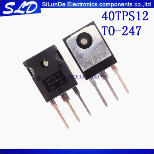 Free Shipping 10pcs/lot 40TPS12 40TPS12A TO-247 40A 1200V new original IN STOCK
