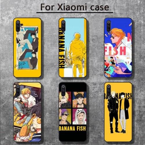 Hot Banana Fish Anime Phone Case for Xiaomi mi 6 6plus 6X 8 9SE 10 Pro mix 2 3 2s MAX2 note 10 lite Pocophone F1