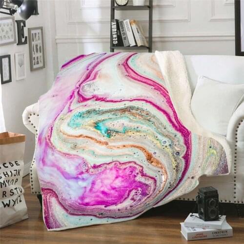 Colored Whirlpool 3D Printed fleece blanket for Beds Hiking Picnic Thick Quilt Fashionable Bedspread Sherpa Throw Blanket 08