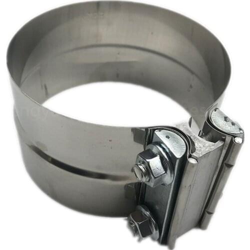 Excavator parts clamp for Komatsu 360-7/300-7/350-7/ muffler connecting pipe clamp clamp stainless steel clamp free shipping