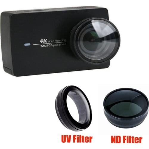 UV ND Filter Neutral Density Filtors Cover Lens Protective Protector for YI 4K II Lite Action camera accessories