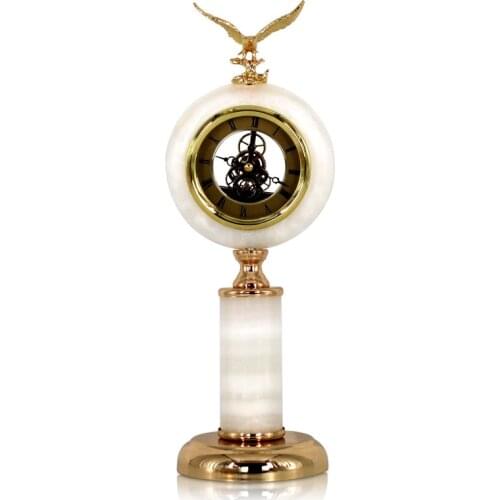 Clock clock pendulum American retro creative office desk clock home bedroom decorations