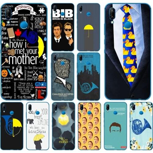 121D how i met your mother himym quotes Soft Silicone Cover for Huawei P9 P10 P20 P30 Lite mate 10 20 PRO lite p smart 2019 case