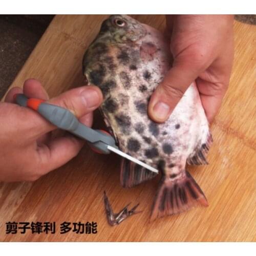 1 Pcs Stainless Steel Fishing Pliers Non-slip Braided Line Cutter Tackle Fish Crimping Pliers Slicer Scissor Fishing Accessories