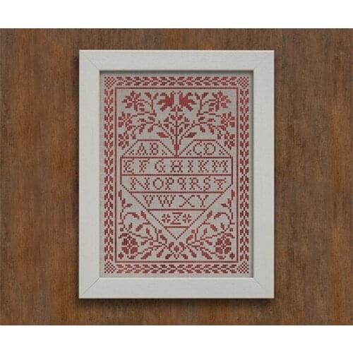 Drop Shipping Craft Love Letters Beginner Embroidery What You Need with 100% Cotton Floss &Free Shipping for Wall Decor & Gifts