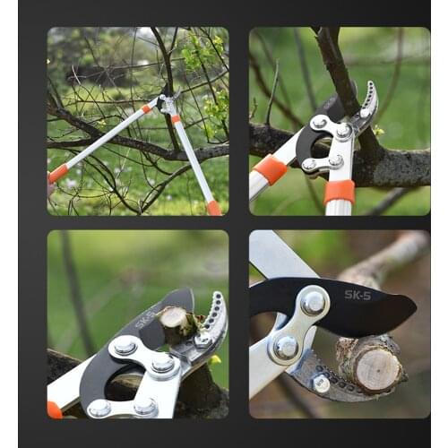 Extendable Telescopic Loppers Sharp Anvil Lopper Gardening Pruning Lopper Gardening Tool Kit for Cutting Thick Branches Plants