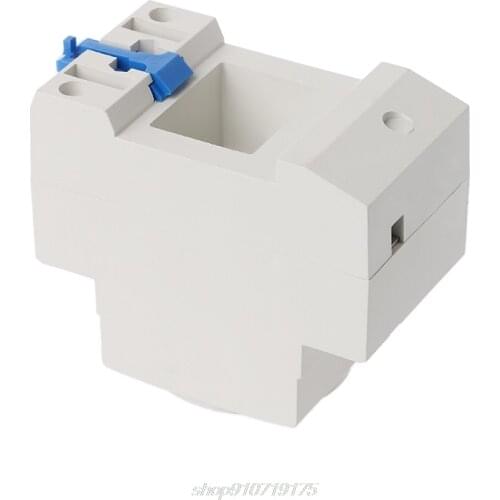 EU Type 35mm DIN Rail Mount AC Power Socket 16A 250V AC Connector O29 20 Dropshipping