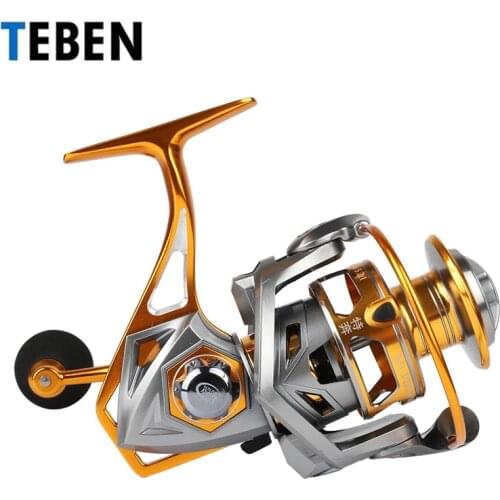 Teben GTS Sea Fishing Edition All-Metal Seawater-proof Fishing Wheel, Fishing Roller, Fishing Roller, Subtextile Wheel