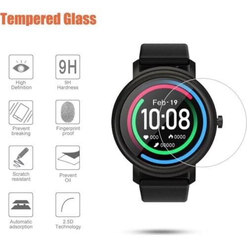 Tempered Glass Film For Mibro Air Smart Watch Anti-Scratch 9H Ultra Clarity Screen Protective Film Guard