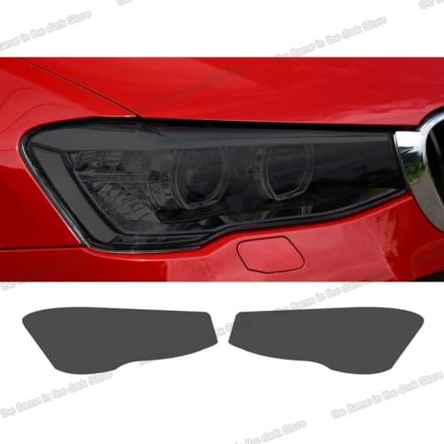 Car headlight anti-scratch protective film for bmw X3 X4 F25 F26 2014 2015 2016 2017 accessory sticker styling auto m sport