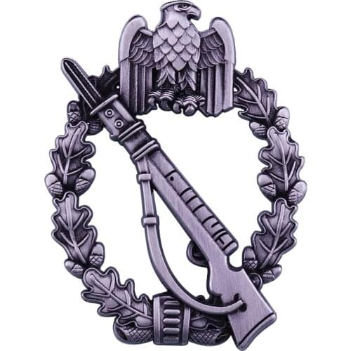 Infantry Assault Badge WWII German Combat War Badge Awarded to Waffen-SS and Wehrmacht Heer soldiers