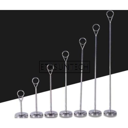 30pcs Stainless steel Round Shape place card holder Wedding favor and gift for guests Wedding table name card holder seat clamp