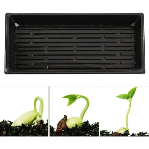 5/10PCS Plant Germination Trays No Drain Holes Seedling Tray For Greenhouse Hydroponics Seedlings Plant Germination