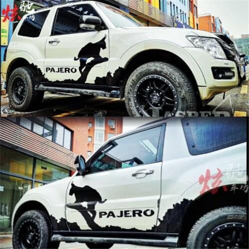 Car stickers FOR Mitsubishi Pajero V97 V73 V93 body exterior modification personality off-road decals
