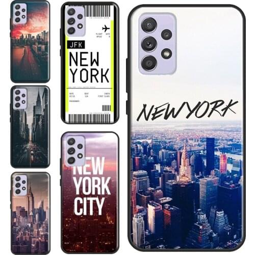 New York City Case For Samsung Galaxy A51 A71 A11 A31 A20e A21S A10 A30 A50 A70 A12 A32 A52 A72 Cover