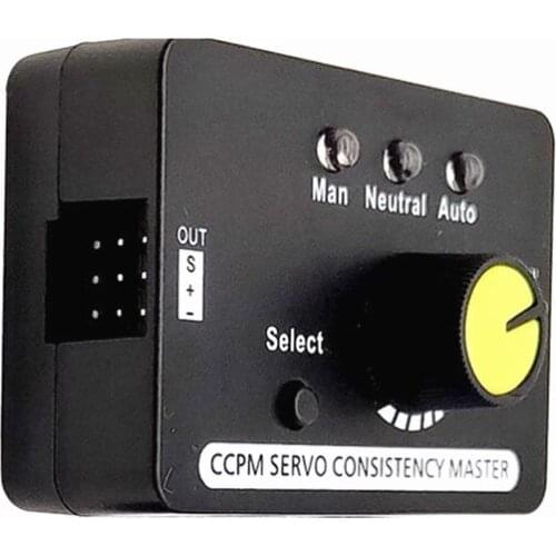 Htirc black servo tester three-speed indicator light Motor / ESC test governor controller RC drone aircraft spare parts