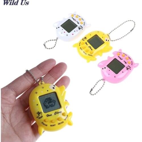 1pc 90s Nostalgic 168 Pets In 1 Virtual Cyber Pet Toy Tamagotchis Electronic Pets Keychains Toys