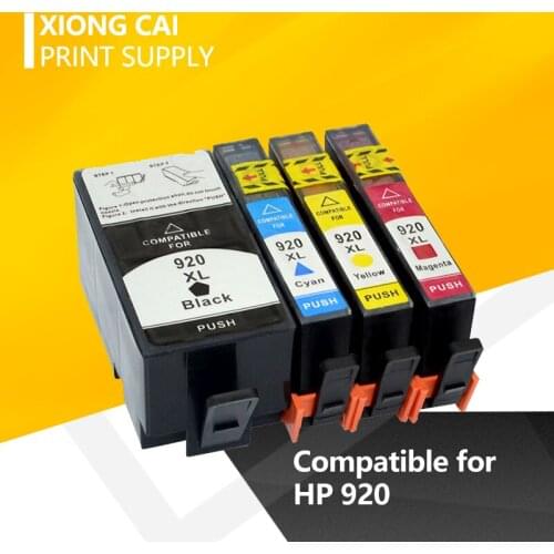 For HP Compatible Ink Cartridges For HP 920 Deskjet 6000 6500 7000 7500A Printer full For HP920 XL 920XL Cartridge For HP920XL