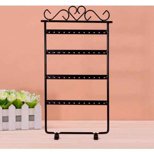 Metal Earring Rack Jewelry Display Creative High Quality Multi-Purpose 48-Hole Earring Holder Jewelry Hanger Earring Display